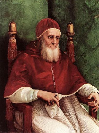 RAFFAELLO Sanzio Portrait of Julius II